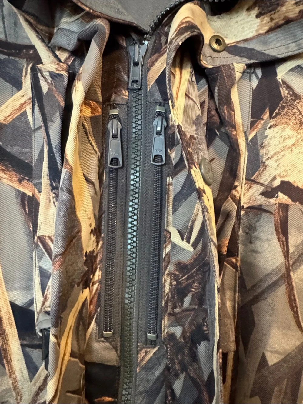 Columbia Camo Hunting Jacket - Brown, Tan, Black